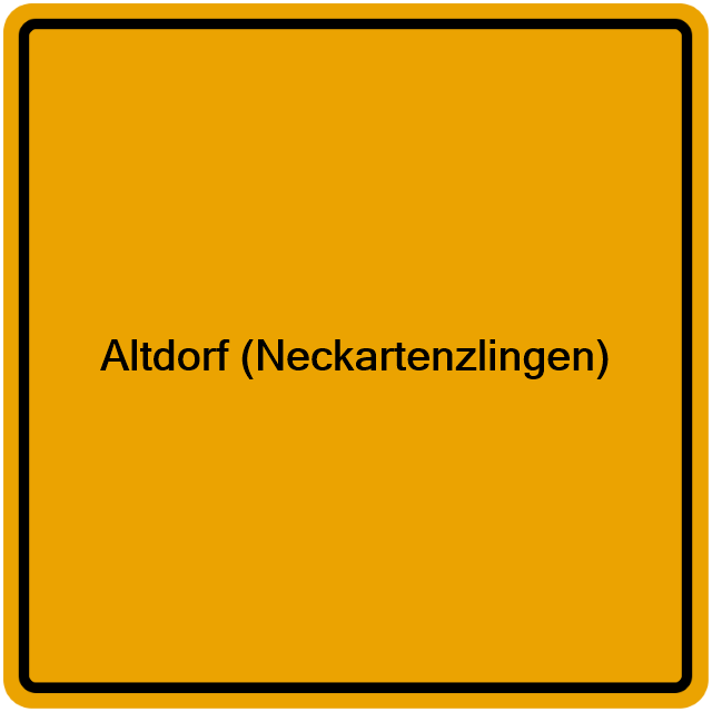 Einwohnermeldeamt24 Altdorf (Neckartenzlingen)